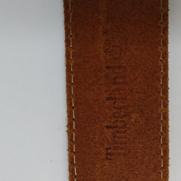Timberland, oiled Buffalo leather belt ,32 - Picture 3 of 8
